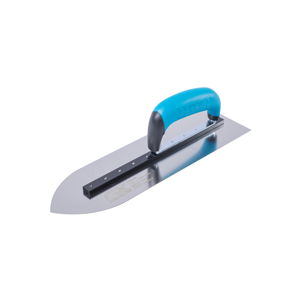 OX Professional 100 x 355mm S/S Pointed Finishing Trowel