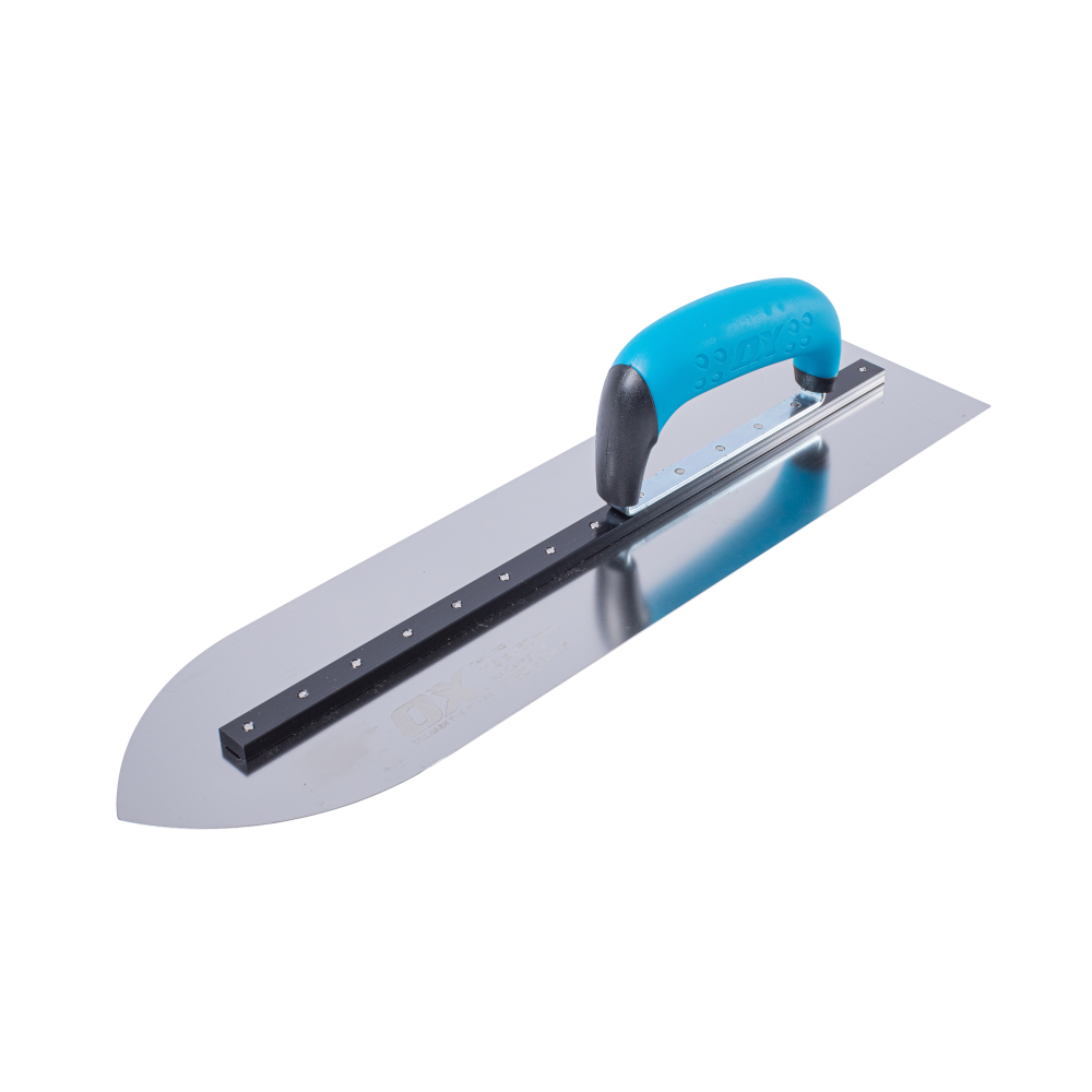 OX Professional 115 x 450mm S/S Pointed Finishing Trowel