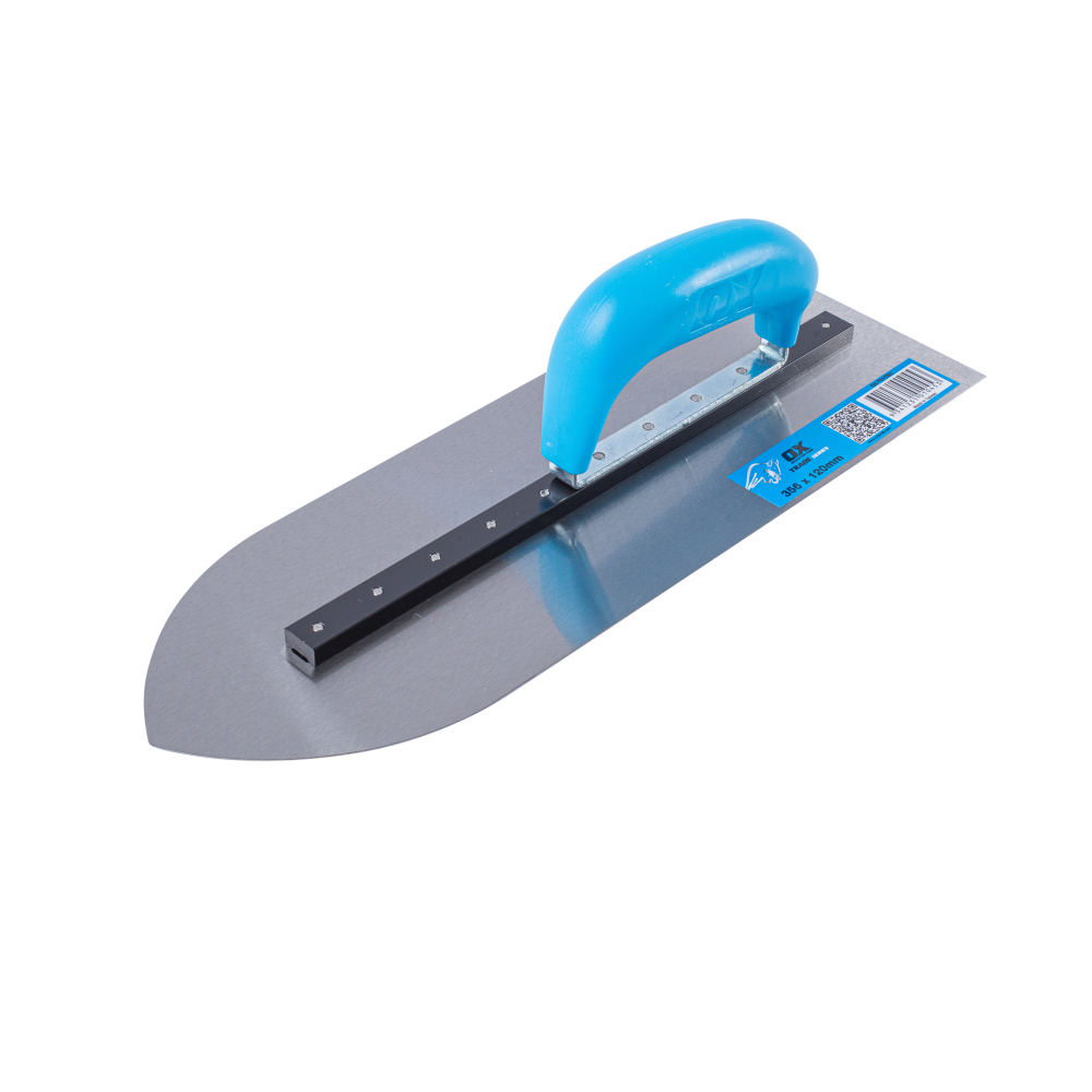 OX Trade 120 x 356mm Pointed Finishing Trowel