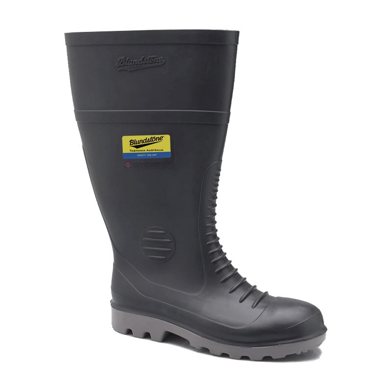 Blundstone Grey Safety Gumboot