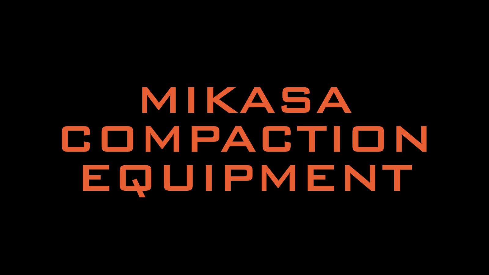 Power Up Your Pour: A Deep Dive into Mikasa Compaction Equipment