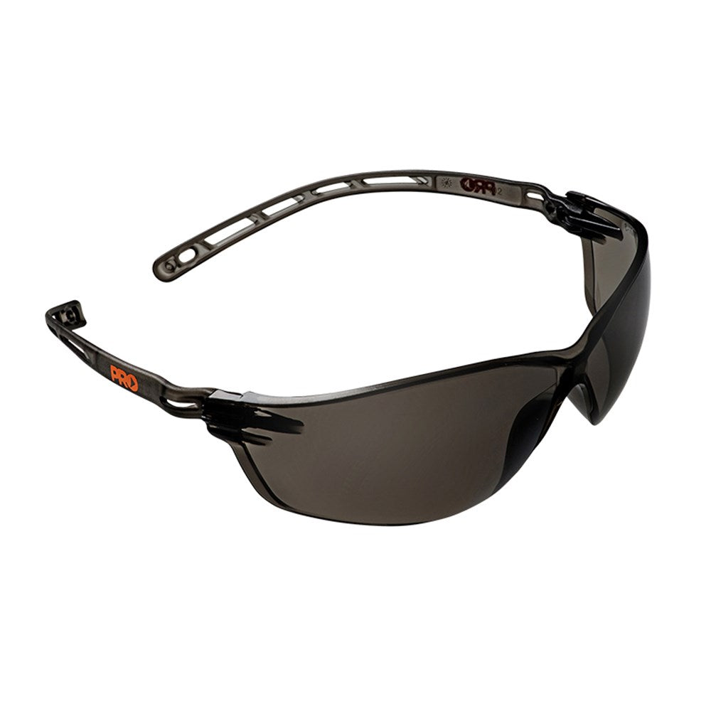 WORLDS LIGHTEST SAFETY GLASSES SMOKE LENS