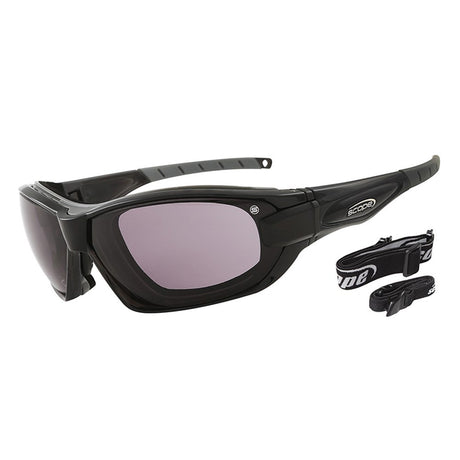 Genisys Plus Black Frame Titanium AF/AS Smoke Lens