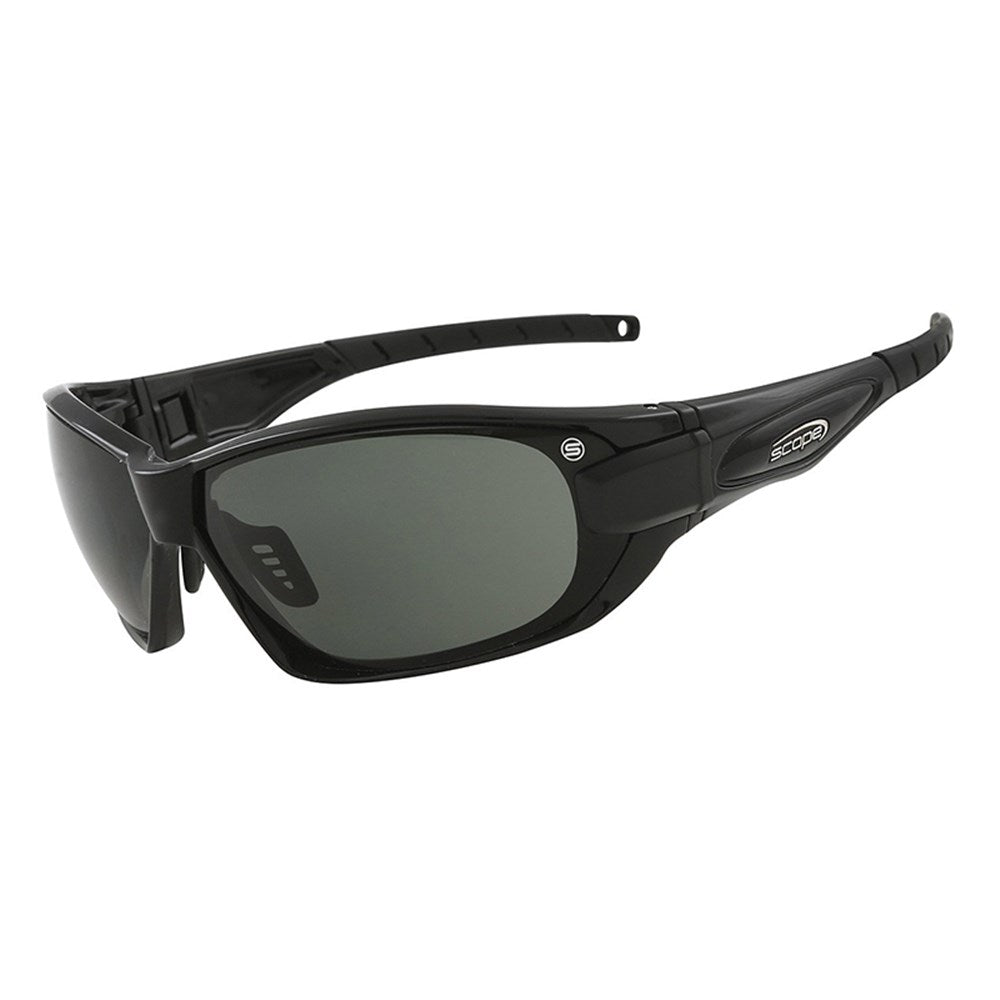 Genisys Black Gloss Frame Titanium AF/AS Smoke Lens