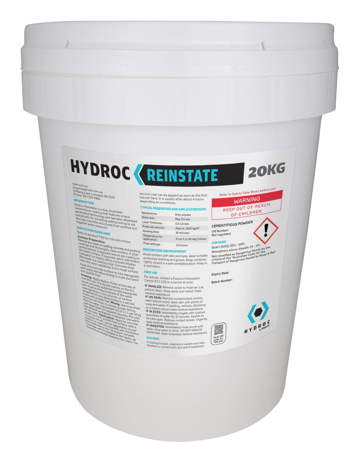 Hydroc Reinstate