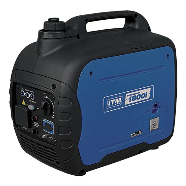 ITM INVERTER GENERATOR PETROL 1800W PEAK RECOIL START