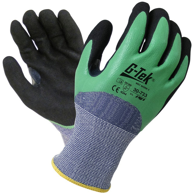 G-TEK WETWORK CUT 3 GLOVE SIZE 7