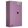 CORROSIVE SUBSTANCE STORAGE CABINET: METAL - 250L - 2 DOORS - 3 SHELVES