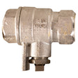 PRATT 15MM S/STEEL BALL VALVE FOR 570010 S/STEEL PUSH HANDLE SUITS ALL ELITE EYEWASH