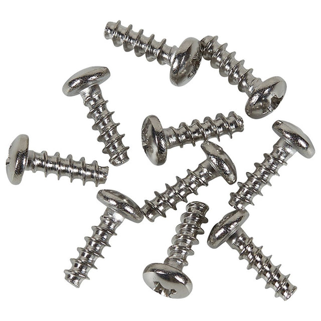 PRATT SS304 SCREWS PACK OF 6 TO SUIT EYE & FACE WASH NOZZLE