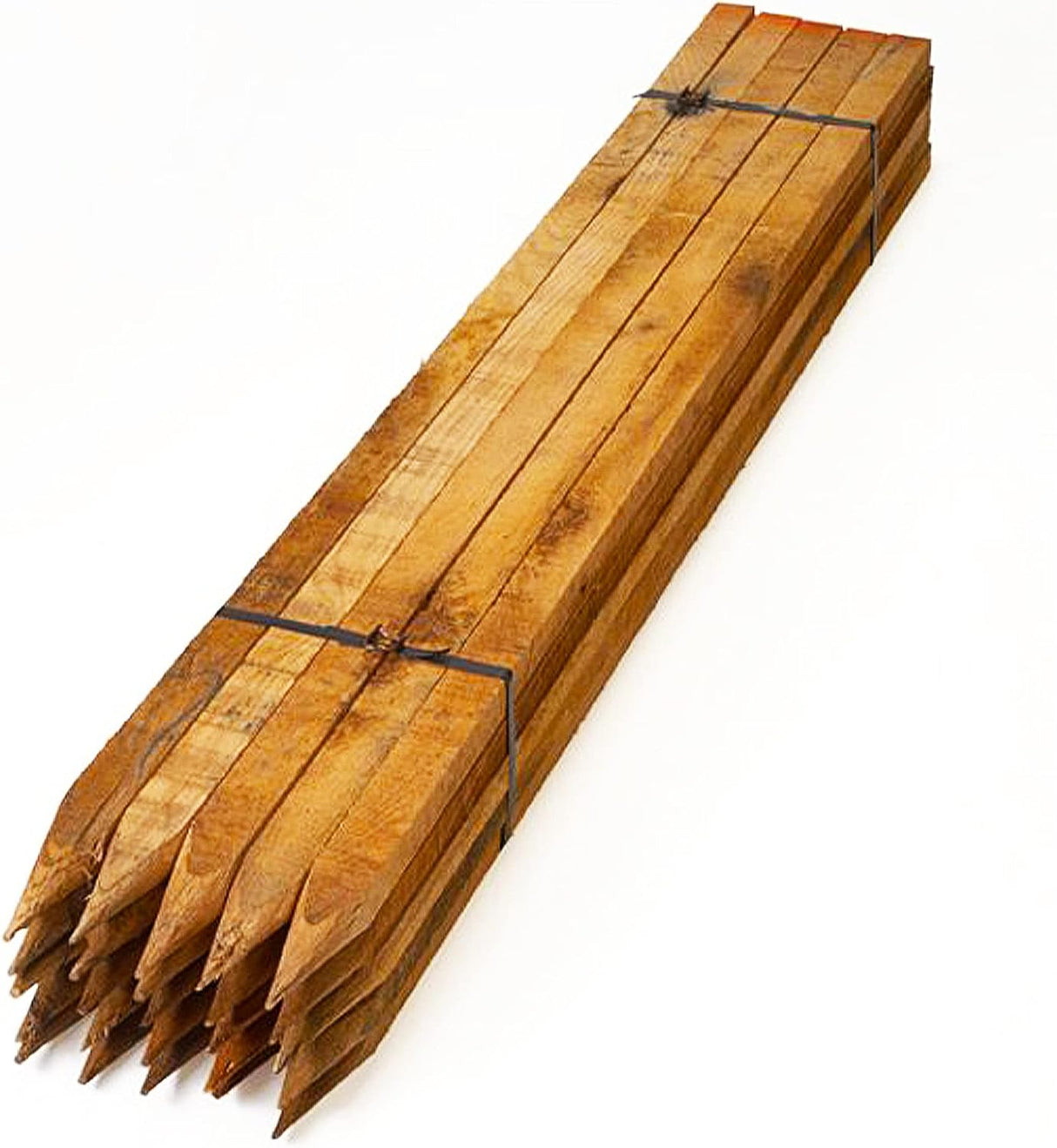 Hardwood stakes / timber pegs Capped 600mm x 50mm x 50mm