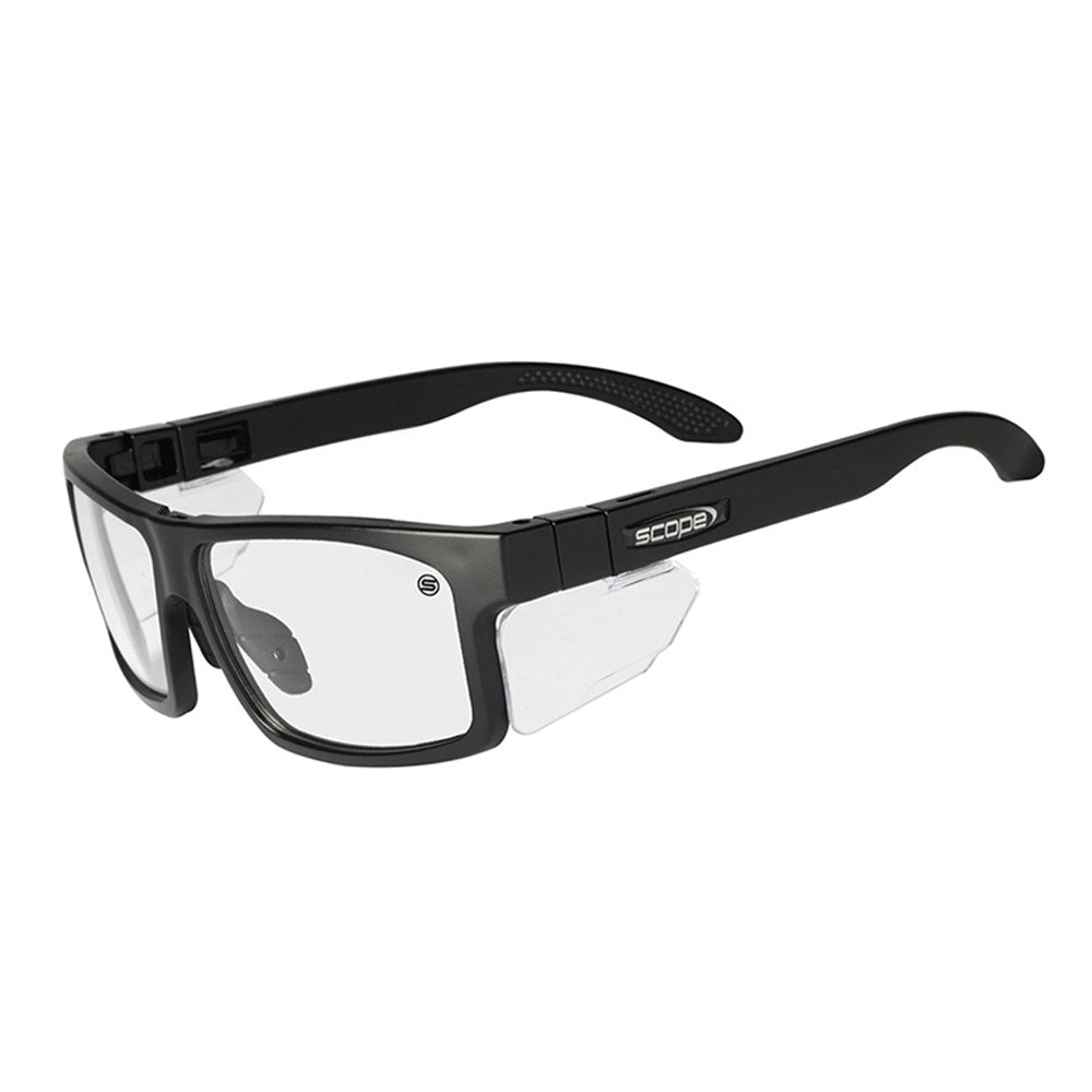 Cross Fit Frozen Blk Frame AF/AS Clear Lens/Inc Spare X-Fit Temples