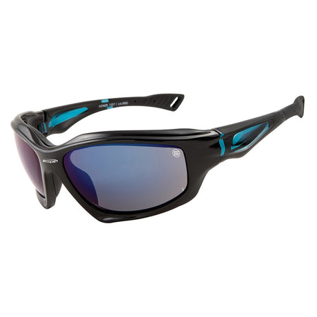 Beast Black Frame Blue Mirror Lens