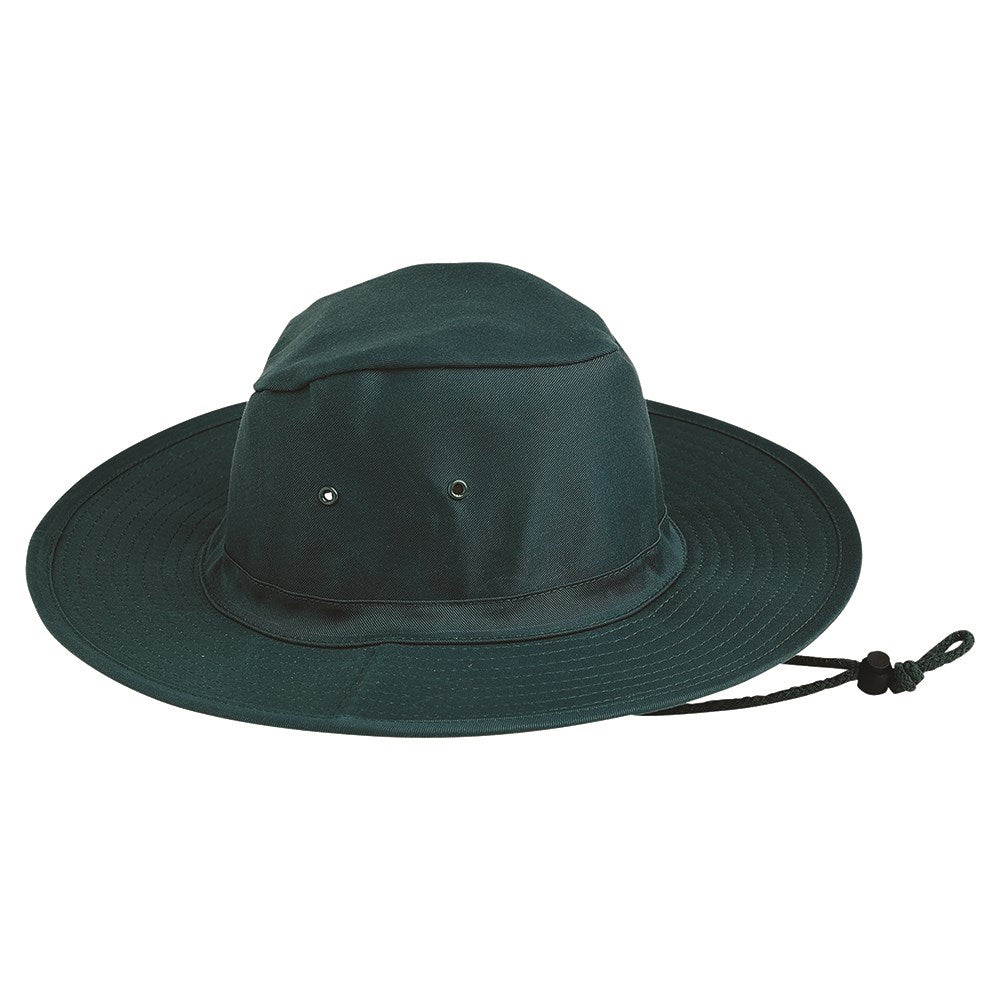 Poly/Cotton Sun Hat Green - Small