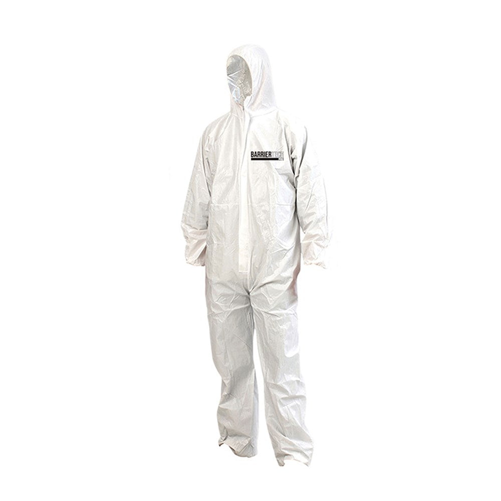 BarrierTech SMS Coveralls White 3XL