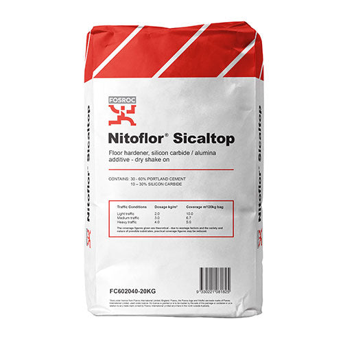 Fosroc Nitoflor Sicaltop Grey 20kg