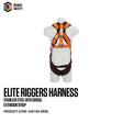 Elite Riggers Harness With Dorsal Extension Strap cw Harness Bag (NBHAR)