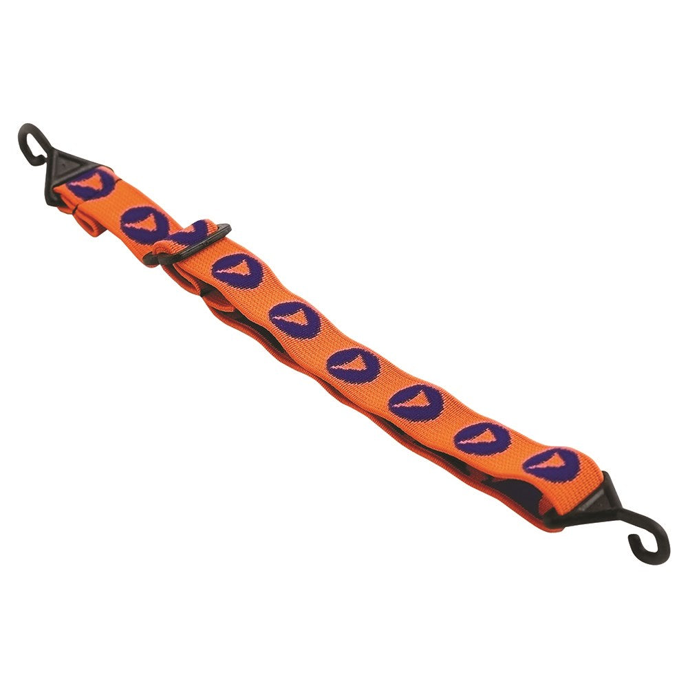 Hard Hat Chin Strap Orange/Blue