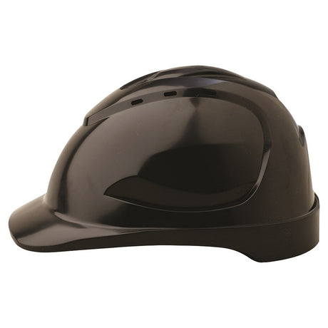 V9 Hard Hat Vented Pushlock Harness - Black
