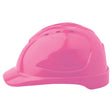 V9 Hard Hat Vented Pushlock Harness - Fluro Pink
