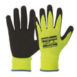 Prosense LFN Hi Vis Yellow Latex Foam Gloves Size 7