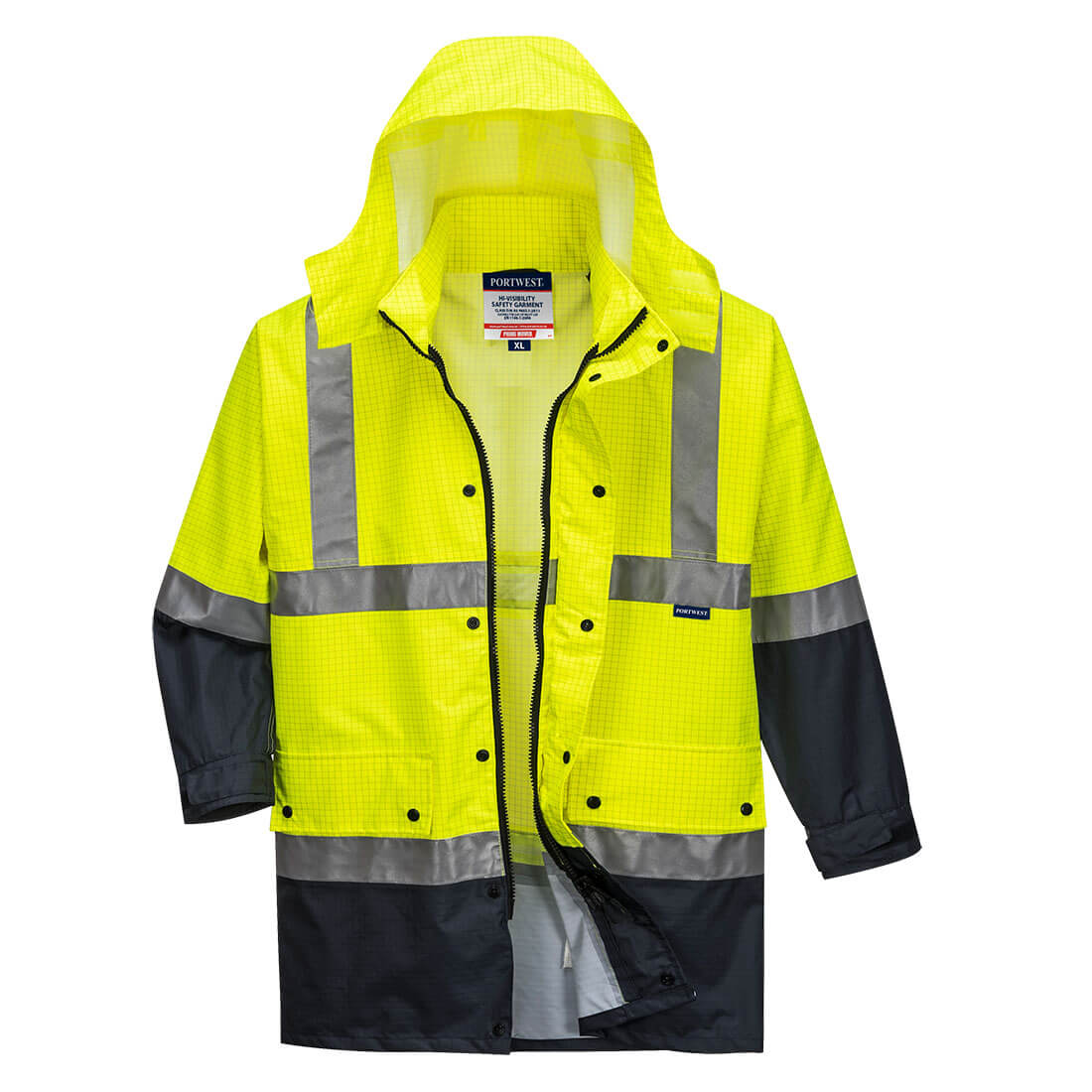 Mackay Hi-Vis Anti-Static Rain Traffic Jacket
