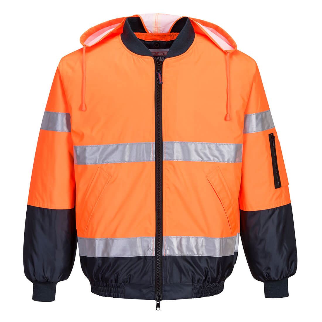 Hi-Vis Contrast Bomber Jacket