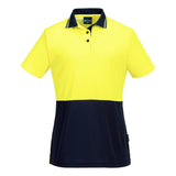 Hi-Vis  Cotton Comfort Contrast Class D Polo Shirt S/S