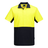 Hi-Vis Contrast Class D Polo Shirt S/S
