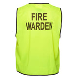 Hi-Vis Class D Fire Warden Vest