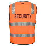 Hi-Vis Zipped Security Vest