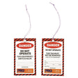 Safety Tag -125mm x 75mm Danger