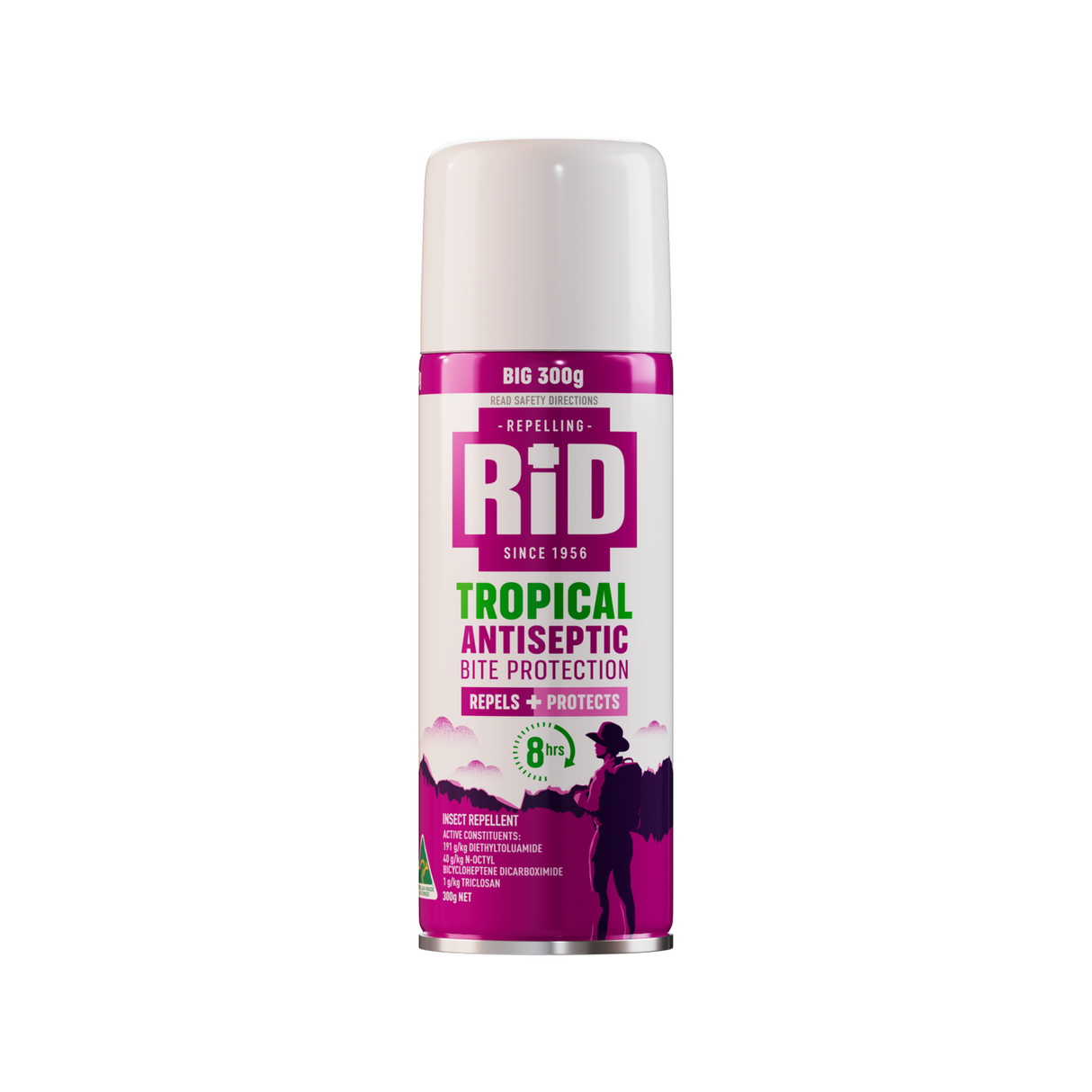 RID 300g Tropical Antiseptic Bite Protection Aerosol