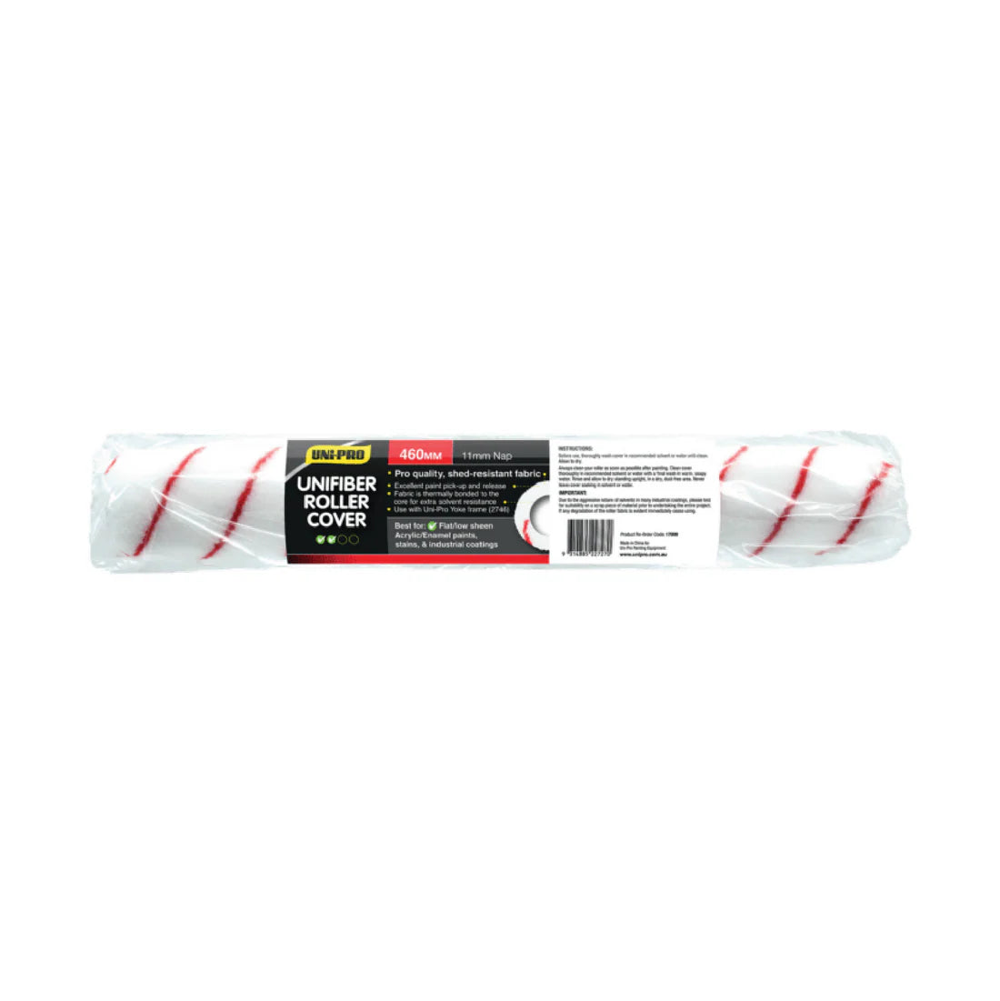 Uni-Pro High Tech Unifibre Paint Roller Cover - 11mm Nap - 460mm