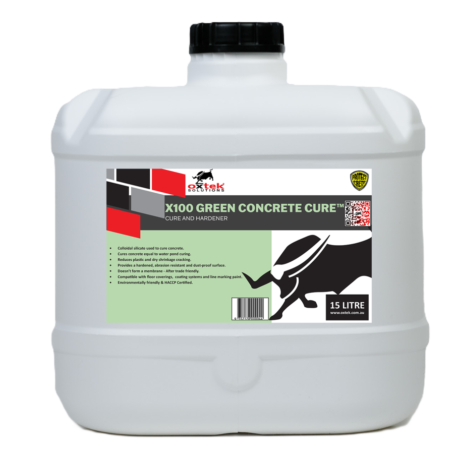 OXT X100 Green Concrete Cure 15lt