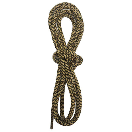 BISON SAFETY BOOT LACES BLACK/GOLD 182 CM