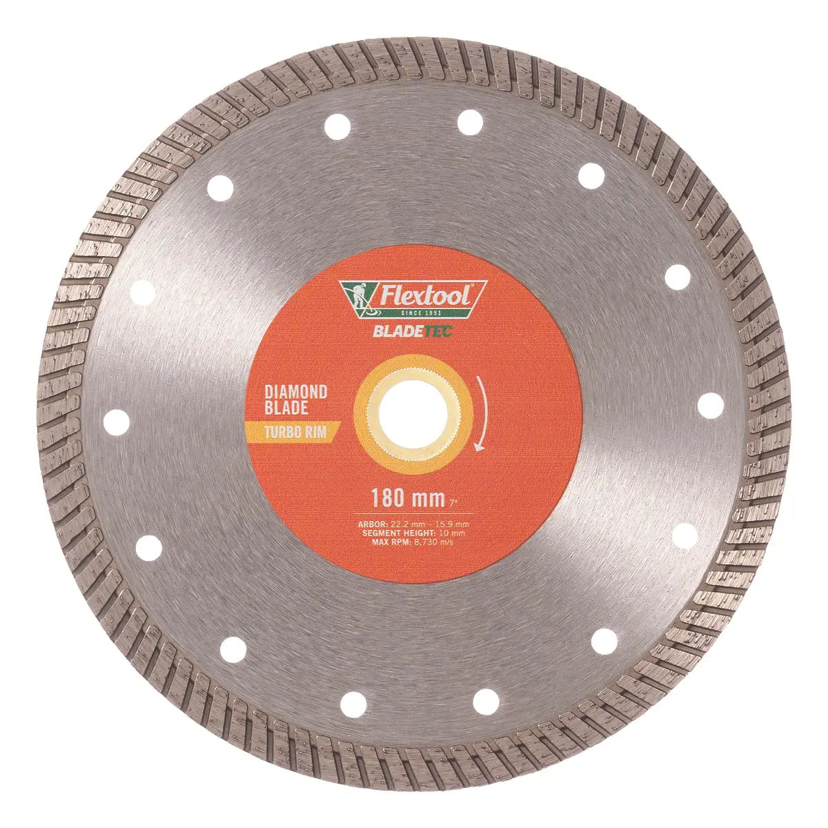 BLADETEC DIAMOND BLADE TURBO RIM ABRASIVE  105 mm 4"