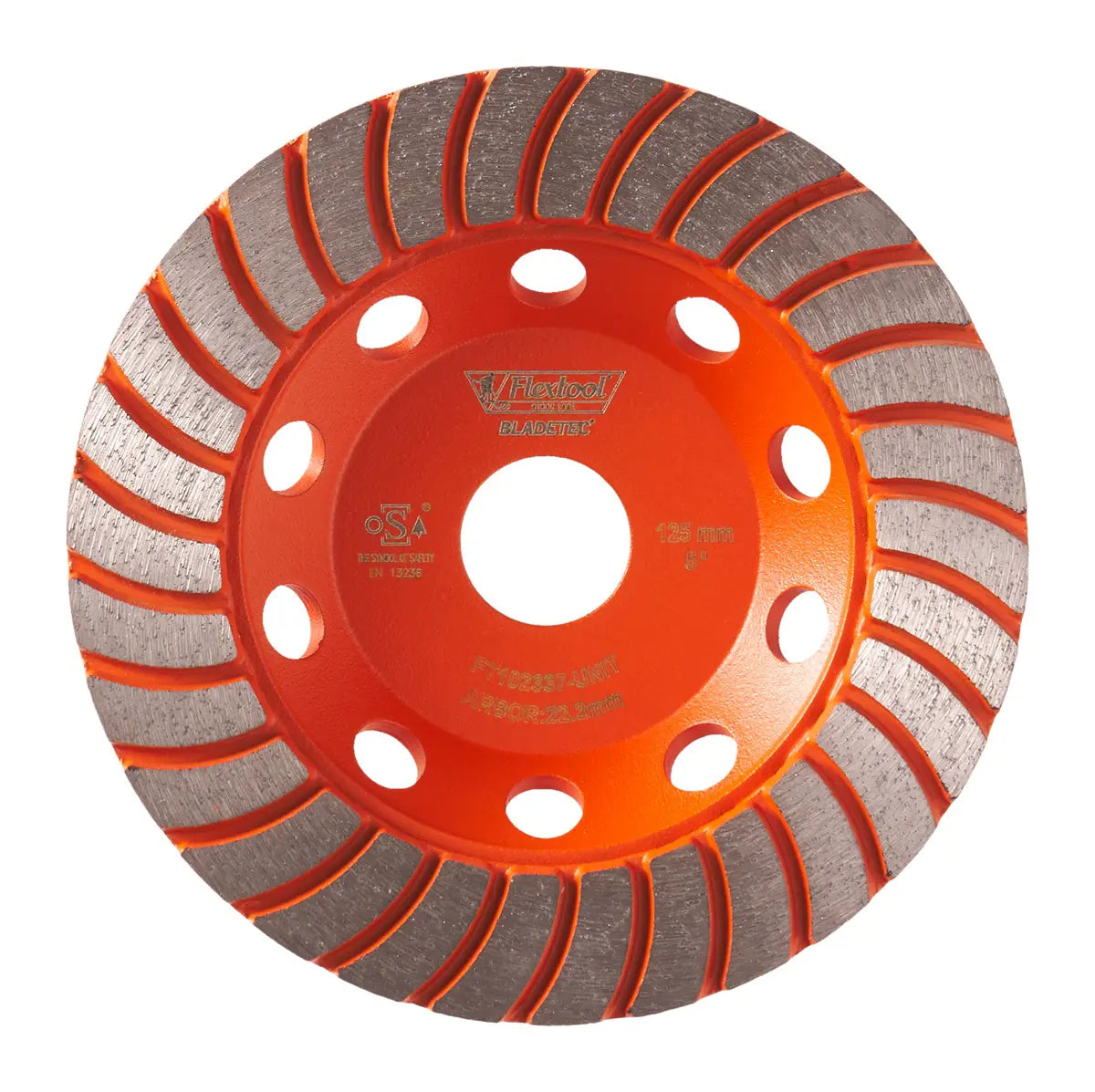 BLADETEC DIAMOND CUP WHEEL - TURBO SEGMENT (FINE) Fine 100 mm 4"