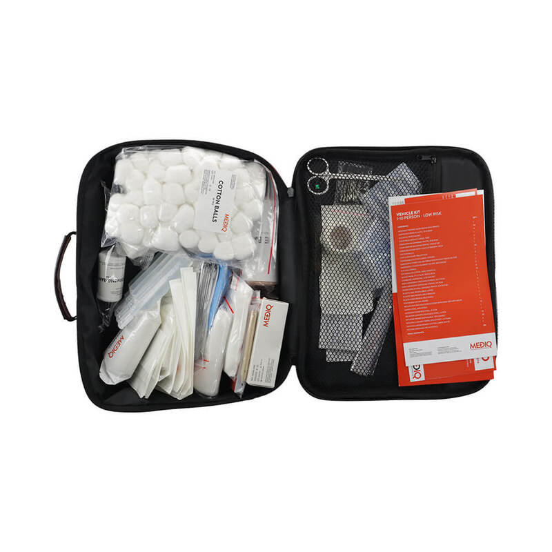 MEDIQ FAEVS | ESSENTIAL VEHICLE FIRST AID KIT | SOFT PACK – Forcon ...