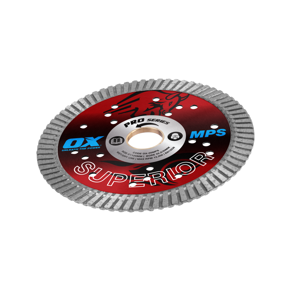 OX Pro Superior Turbo Blade 125mm - Multi-Purpose
